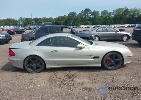 2003 Mercedes-Benz Sl 500 из США, поврежденный, VIN WDBSK75F63F013568